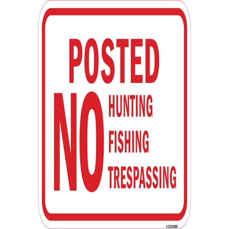 Signmission Safety Sign, 12 in Height, Aluminum, 24865 A-1218-24865